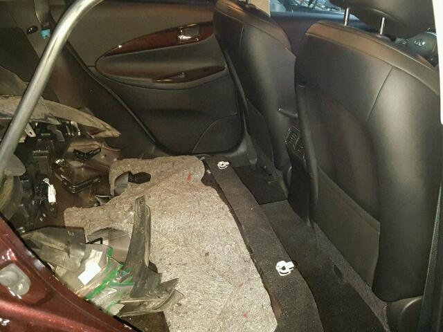 JN1AJ0HR6CM452152 - 2012 INFINITI EX35 BASE PURPLE photo 6