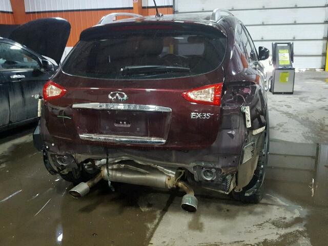 JN1AJ0HR6CM452152 - 2012 INFINITI EX35 BASE PURPLE photo 9