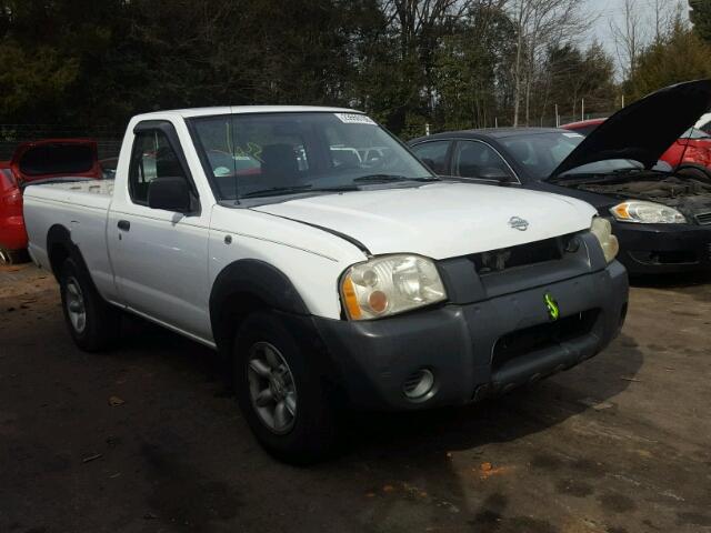 1N6DD21S01C389351 - 2001 NISSAN FRONTIER X WHITE photo 1