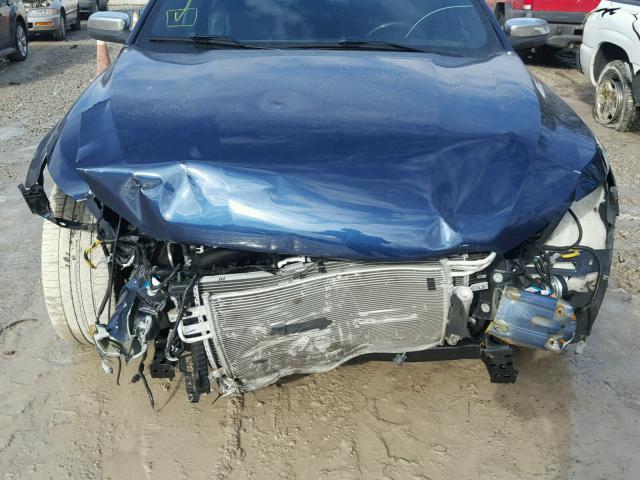 1FAHP2F81GG113227 - 2016 FORD TAURUS LIM BLUE photo 9