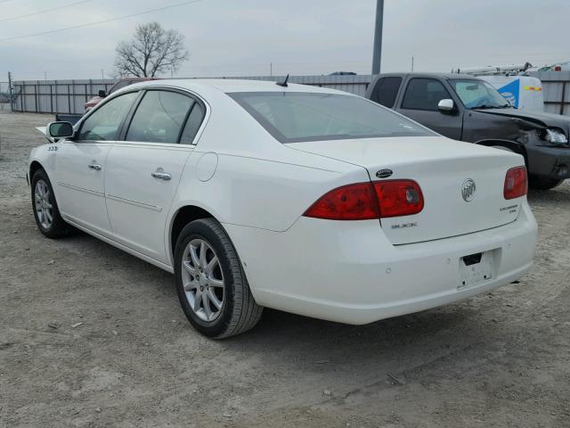 1G4HD57218U148332 - 2008 BUICK LUCERNE CX WHITE photo 3