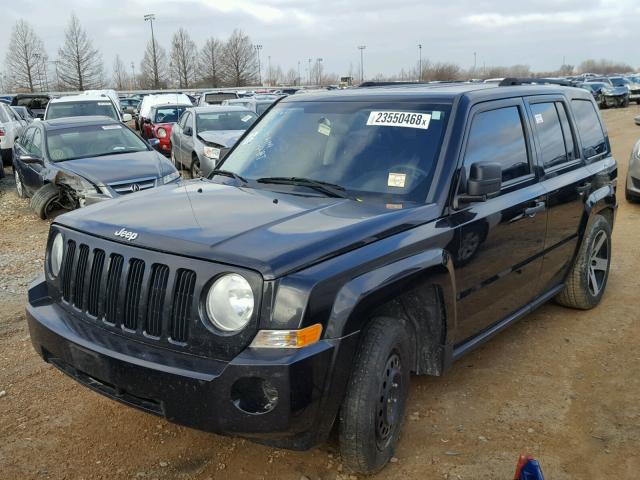 1J4FT28B89D242487 - 2009 JEEP PATRIOT SP BLACK photo 2