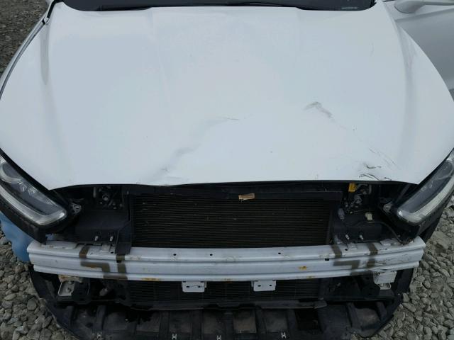 3FA6P0HD9ER178371 - 2014 FORD FUSION SE WHITE photo 7