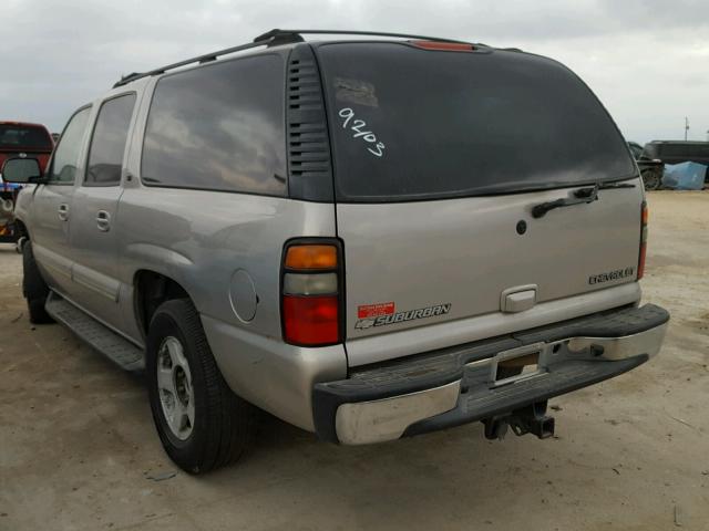 1GNEC16Z65R163772 - 2005 CHEVROLET SUBURBAN C GRAY photo 3