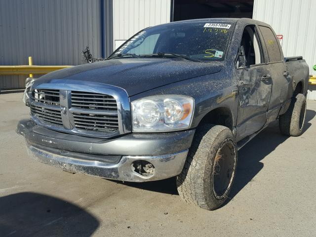 1D7HA18278S571485 - 2008 DODGE RAM 1500 S CHARCOAL photo 2