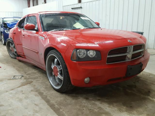 2B3CA3CV3AH253489 - 2010 DODGE CHARGER SX RED photo 1