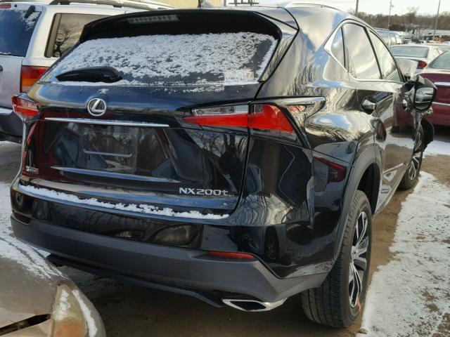 JTJBARBZ4F2025791 - 2015 LEXUS NX 200T BLACK photo 4