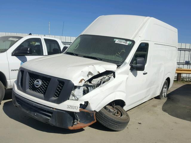 1N6BF0LX6CN115318 - 2012 NISSAN NV 2500 WHITE photo 2