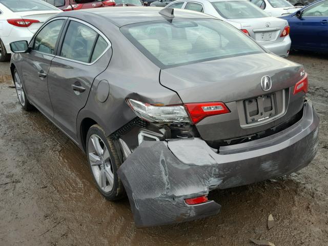 19VDE1F79EE011180 - 2014 ACURA ILX 20 TEC BROWN photo 3