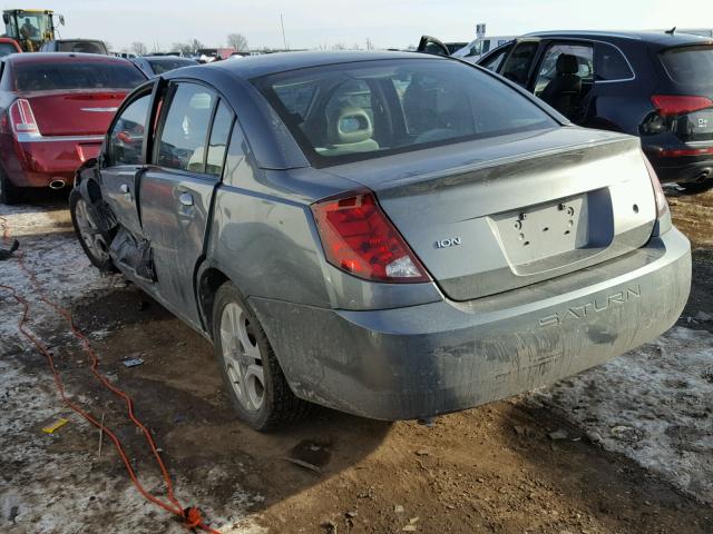 1G8AL52F74Z159801 - 2004 SATURN ION LEVEL GREEN photo 3