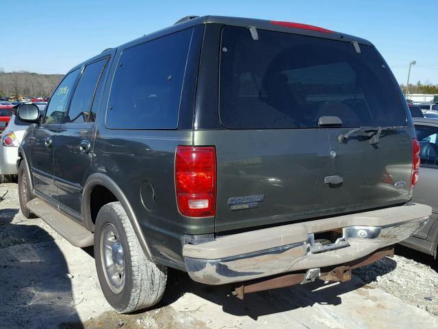 1FMRU1765YLB29885 - 2000 FORD EXPEDITION GREEN photo 3