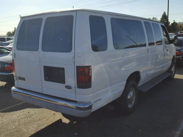 1FBSS31L44HA57150 - 2004 FORD ECONOLINE WHITE photo 4