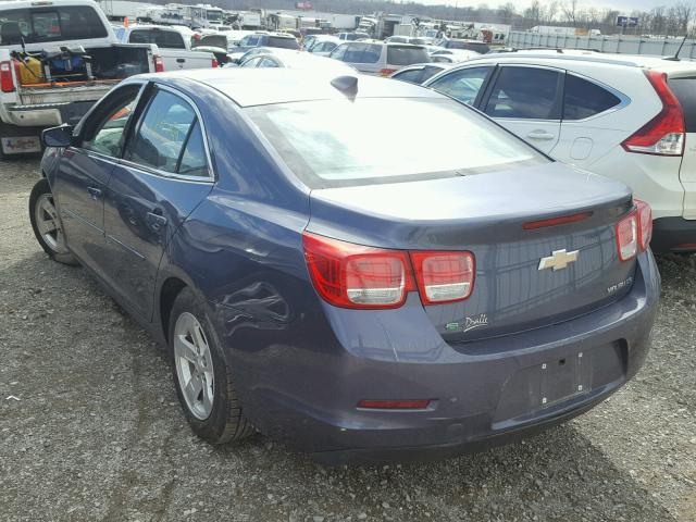 1G11B5SLXFF134905 - 2015 CHEVROLET MALIBU LS BLUE photo 3