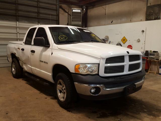 1B7HU18N62J111601 - 2002 DODGE RAM 1500 WHITE photo 1