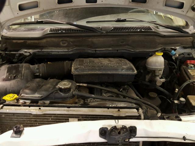 1B7HU18N62J111601 - 2002 DODGE RAM 1500 WHITE photo 7