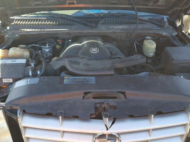 1GYEK63N52R313757 - 2002 CADILLAC ESCALADE L BLACK photo 7
