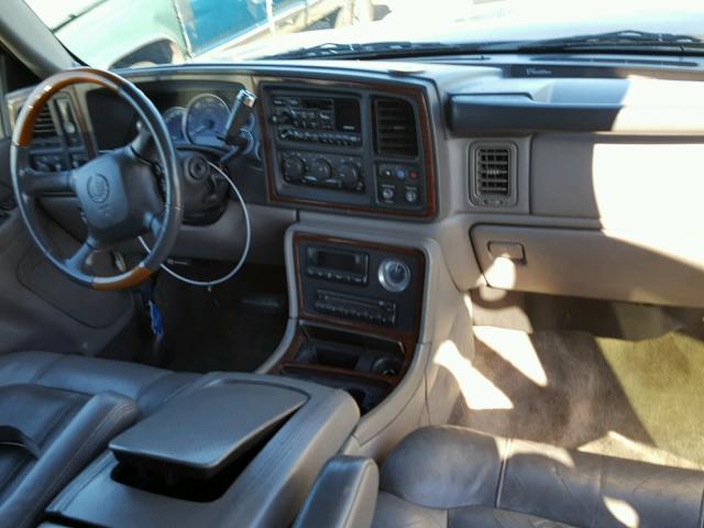 1GYEK63N52R313757 - 2002 CADILLAC ESCALADE L BLACK photo 9