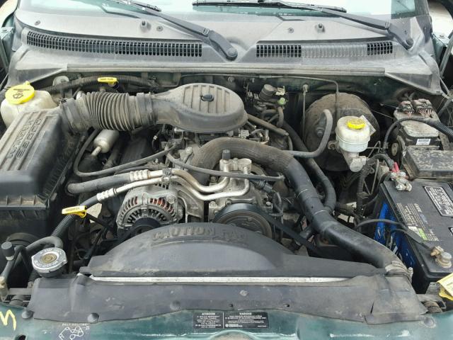 1B4HS28Z9XF610950 - 1999 DODGE DURANGO GREEN photo 7