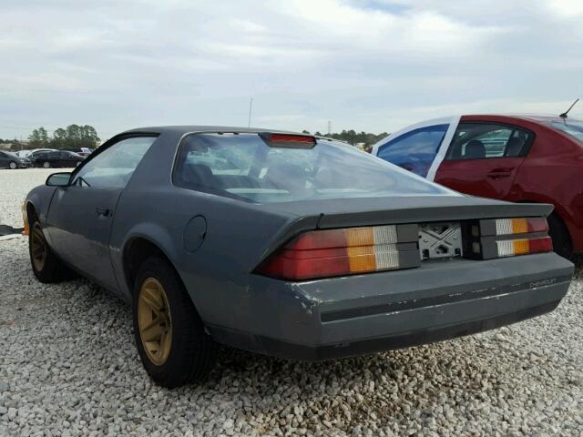 1G1FP87H0GL136629 - 1986 CHEVROLET CAMARO GRAY photo 3