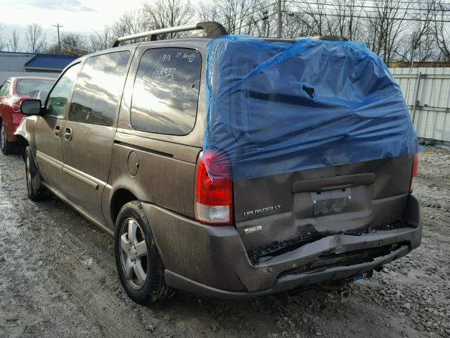 1GNDV33W58D148323 - 2008 CHEVROLET UPLANDER L BROWN photo 3