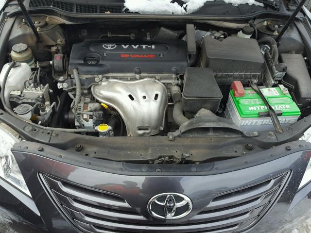 JTNBE46K773020244 - 2007 TOYOTA CAMRY NEW GRAY photo 7