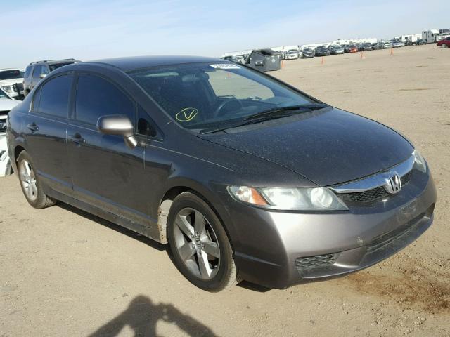 19XFA1F65AE049888 - 2010 HONDA CIVIC GRAY photo 1