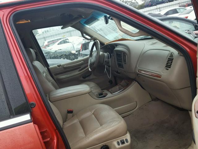 5LMRU27A4YLJ11062 - 2000 LINCOLN NAVIGATOR წითელი ფოტო 5