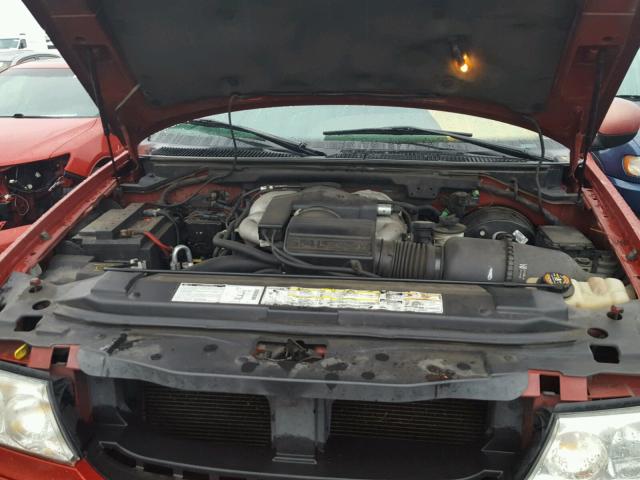 5LMRU27A4YLJ11062 - 2000 LINCOLN NAVIGATOR წითელი ფოტო 7