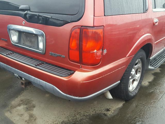 5LMRU27A4YLJ11062 - 2000 LINCOLN NAVIGATOR წითელი ფოტო 9