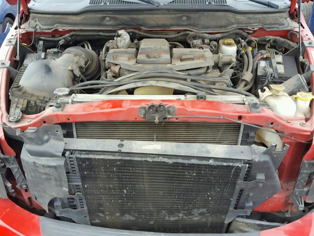 3D7KR28A87G822533 - 2007 DODGE RAM 2500 S Qırmızı foto 7