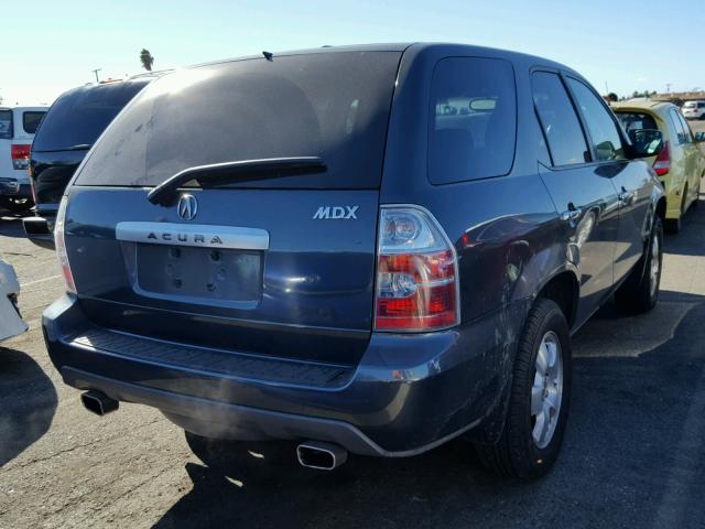 2HNYD18236H543585 - 2006 ACURA MDX GRAY photo 4