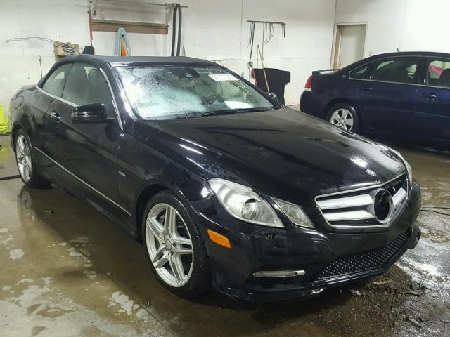 WDDKK7DF2CF152220 - 2012 MERCEDES-BENZ E 550 BLACK photo 1