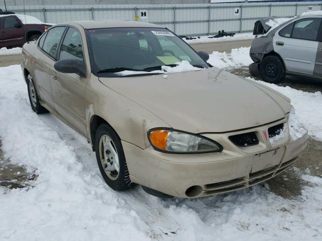 1G2NE52F43C154787 - 2003 PONTIAC GRAND AM S GOLD photo 1