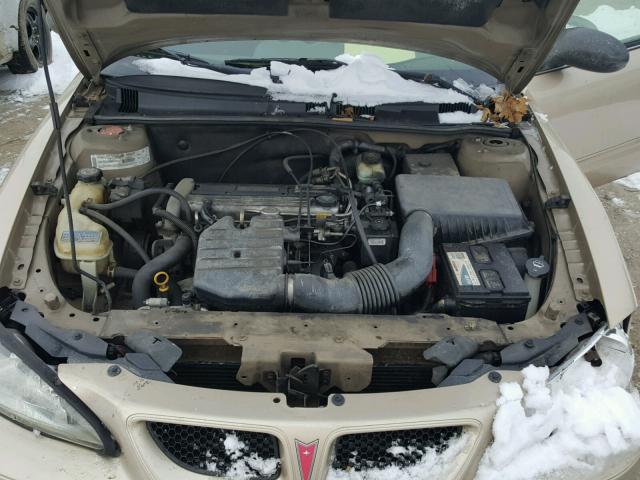 1G2NE52F43C154787 - 2003 PONTIAC GRAND AM S GOLD photo 7