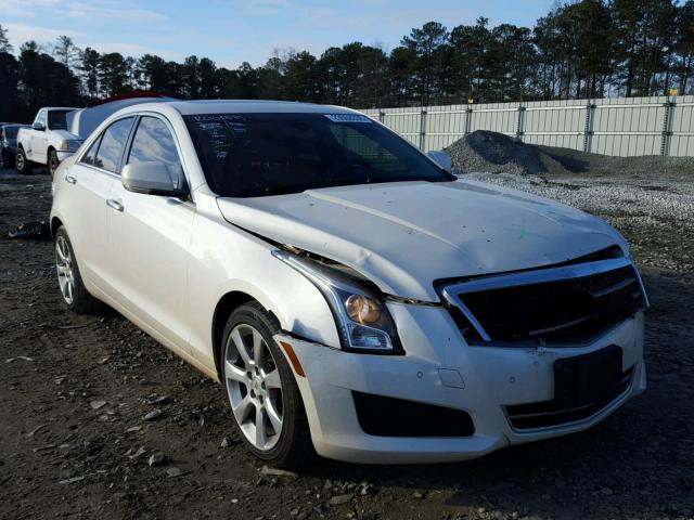 1G6AB5RA5D0167132 - 2013 CADILLAC ATS LUXURY WHITE photo 1