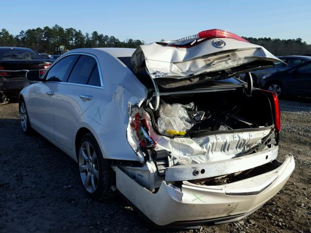 1G6AB5RA5D0167132 - 2013 CADILLAC ATS LUXURY WHITE photo 3