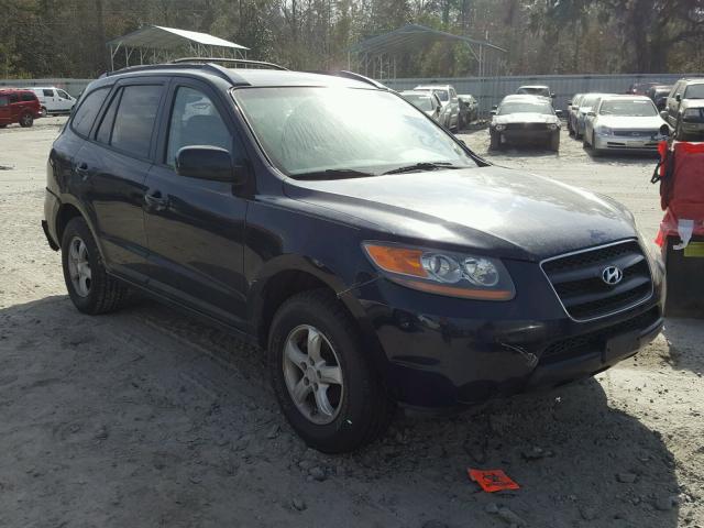 5NMSG13D17H098457 - 2007 HYUNDAI SANTA FE G BLUE photo 1