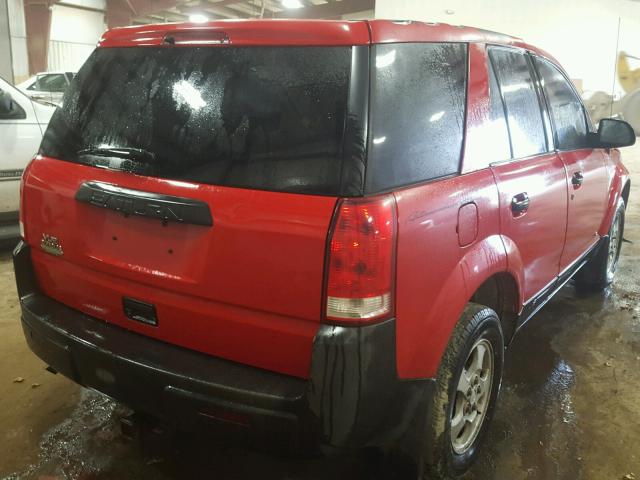 5GZCZ23D92S818250 - 2002 SATURN VUE RED photo 4