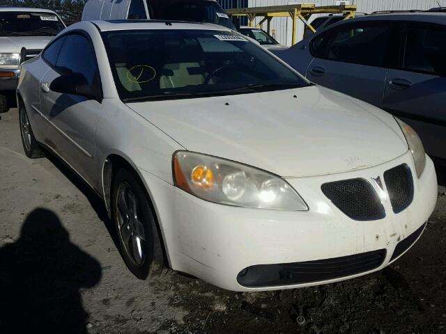 1G2ZH178X64173628 - 2006 PONTIAC G6 GT WHITE photo 1