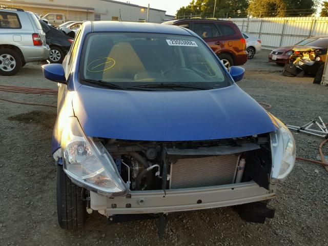 3N1CN7AP8GL842622 - 2016 NISSAN VERSA S BLUE photo 9