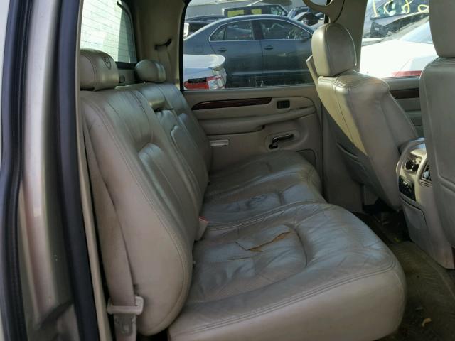 3GYEK63N02G228423 - 2002 CADILLAC ESCALADE E GOLD photo 6