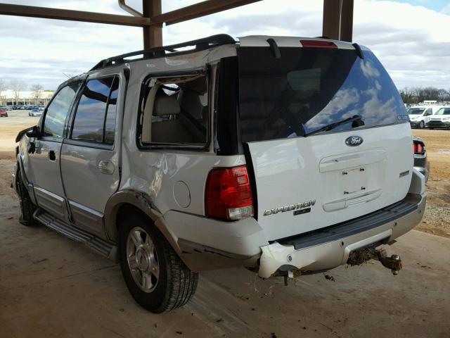 1FMFU17515LA73224 - 2005 FORD EXPEDITION WHITE photo 3