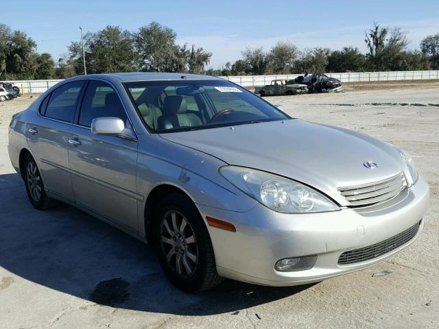 JTHBA30G345026300 - 2004 LEXUS ES 330 SILVER photo 1