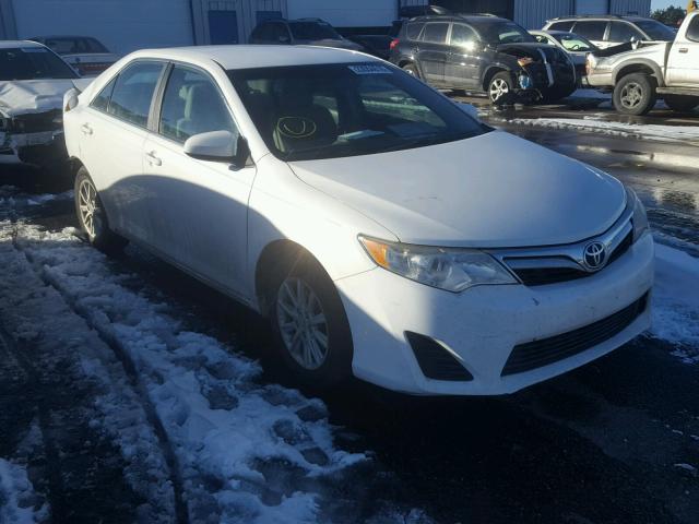 4T1BF1FK1CU559605 - 2012 TOYOTA CAMRY BASE WHITE photo 1