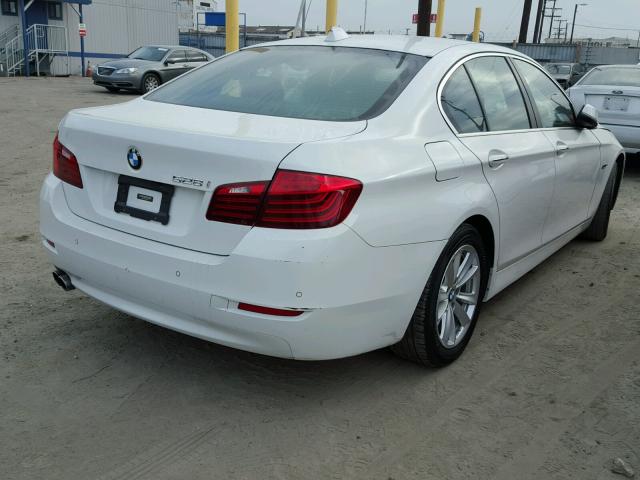 WBA5A5C50ED511082 - 2014 BMW 528 I WHITE photo 4