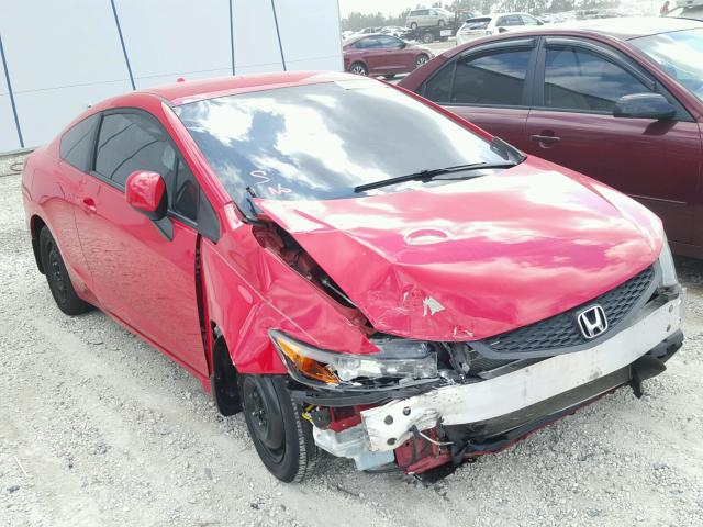 2HGFG3B58CH558048 - 2012 HONDA CIVIC LX RED photo 1