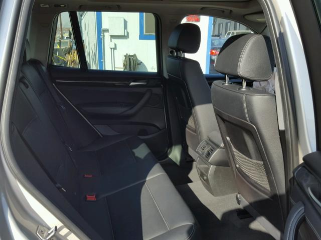 5UXWX9C54E0D26393 - 2014 BMW X3 XDRIVE2 GOLD photo 6