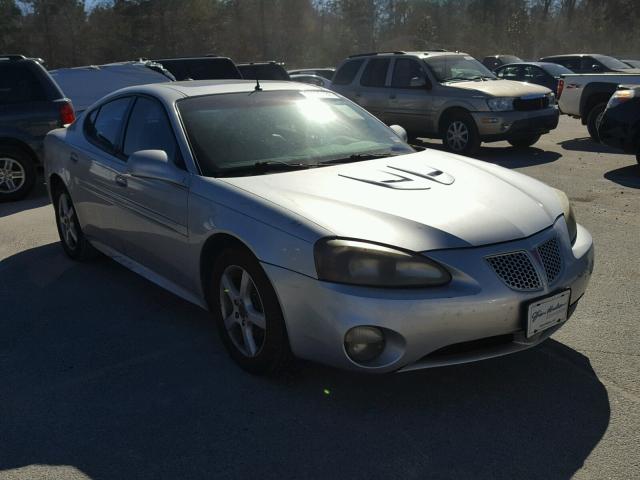 2G2WR524X41353129 - 2004 PONTIAC GRAND PRIX SILVER photo 1