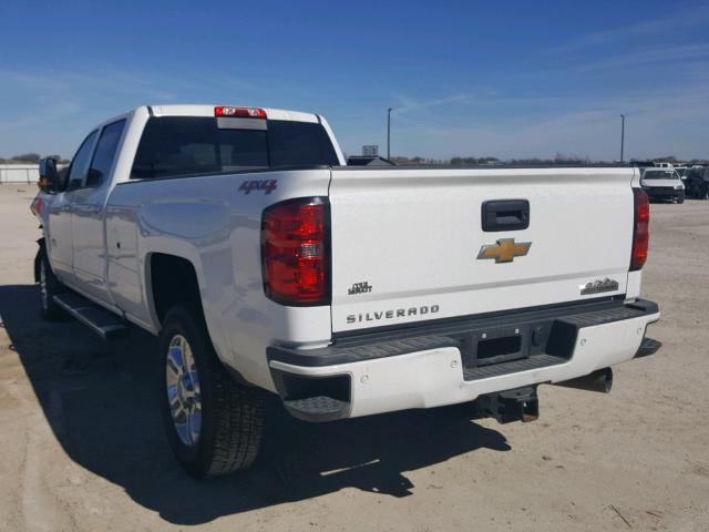 1GC1KXE88GF143498 - 2016 CHEVROLET SILVERADO WHITE photo 3