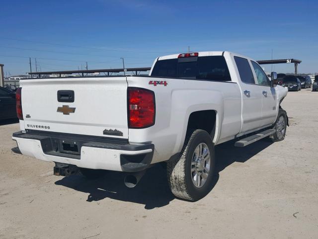 1GC1KXE88GF143498 - 2016 CHEVROLET SILVERADO WHITE photo 4